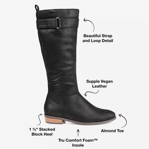 Journee Lelanni Extra Wide Calf Boot